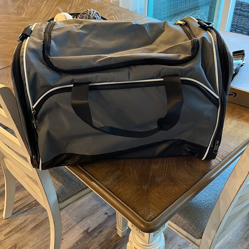 Amazon Basics gym bag brand new in packaging. Make an offer